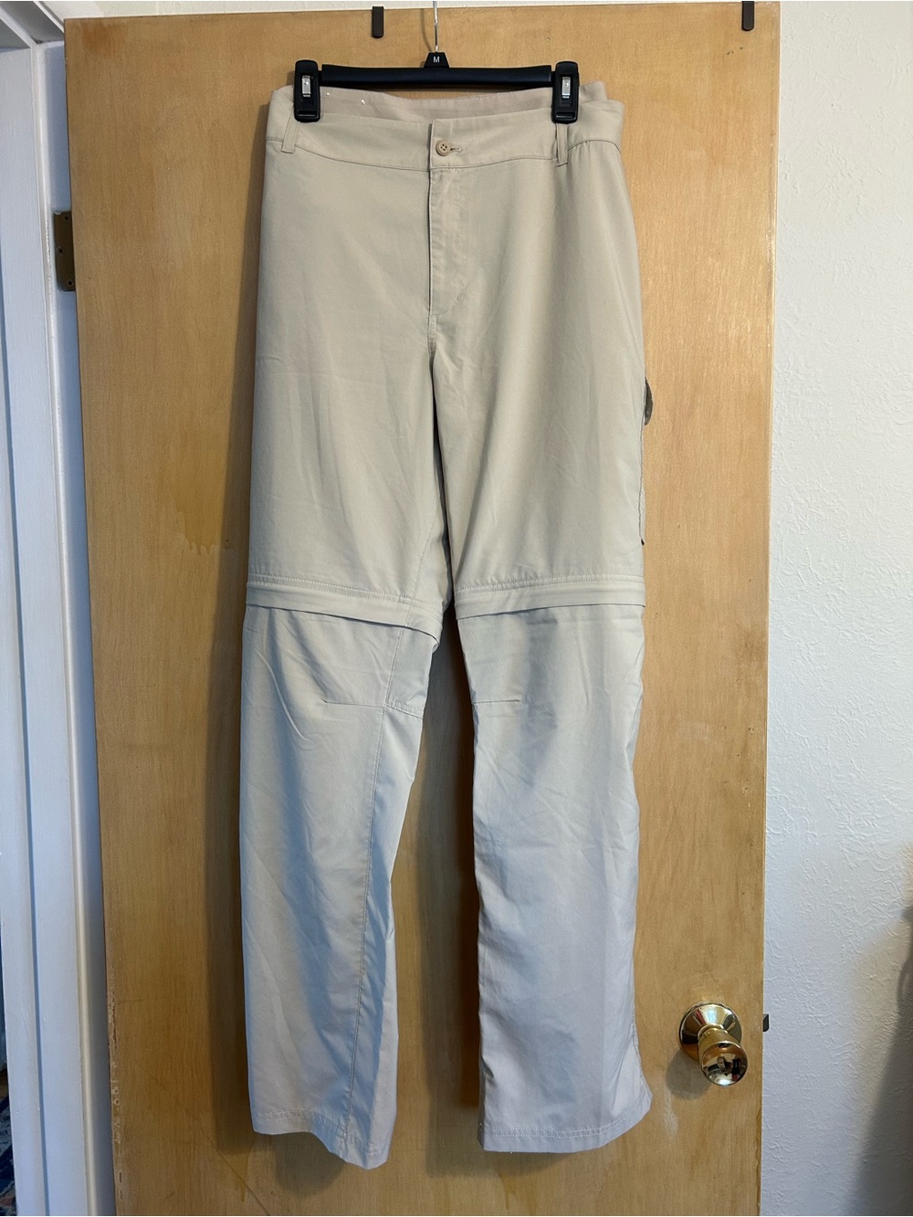 Columbia men’s omnishade convertible cargo pants shorts khaki Size 22W Reg. NWOT